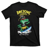 Cool Crocodile Surfing T-Shirt