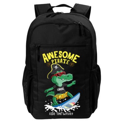 Cool Crocodile Surfing Daily Commute Backpack