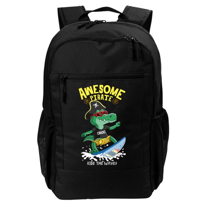 Cool Crocodile Surfing Daily Commute Backpack