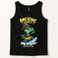 Cool Crocodile Surfing Tank Top