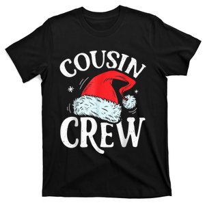 Cousin Crew Santa T shirt Christmas Family Matching Pajamas T-Shirt