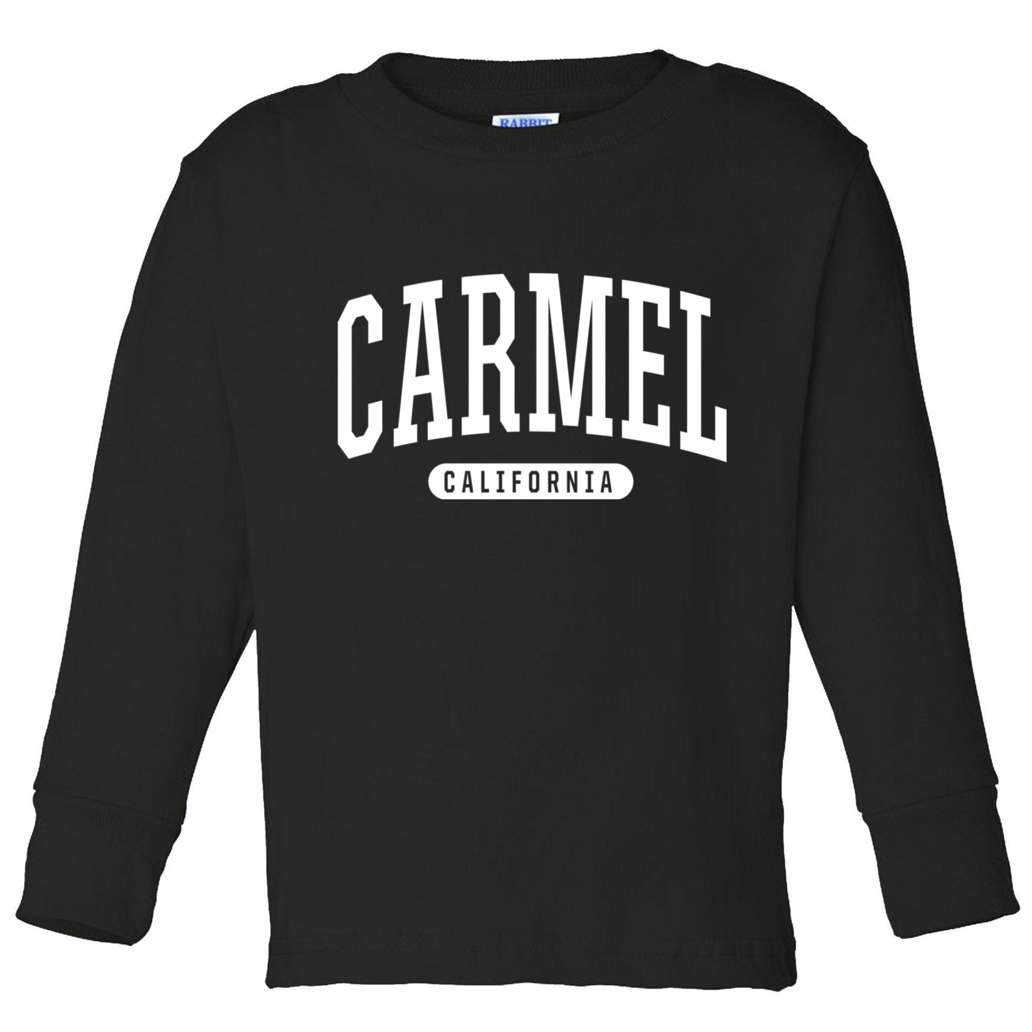 Carmel California Souvenirs & Gifts College Style Carmel California Souvenir Gif Toddler Long Sleeve Shirt