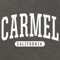 Carmel California Souvenirs & Gifts College Style Carmel California Souvenir Gif Cotton Canvas Backpack