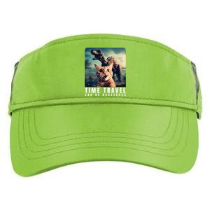 Crazy Cat Selfie Run Time Travel Can Be Dangerous Cat Love Adult Drive Performance Visor