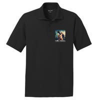 Crazy Cat Selfie Run Time Travel Can Be Dangerous Cat Love PosiCharge RacerMesh Polo