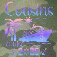 Cousins Cruise Ship Matching Cousins Trip 2025 Vacation Tank Top Legacy Tie Dye Trucker Hat