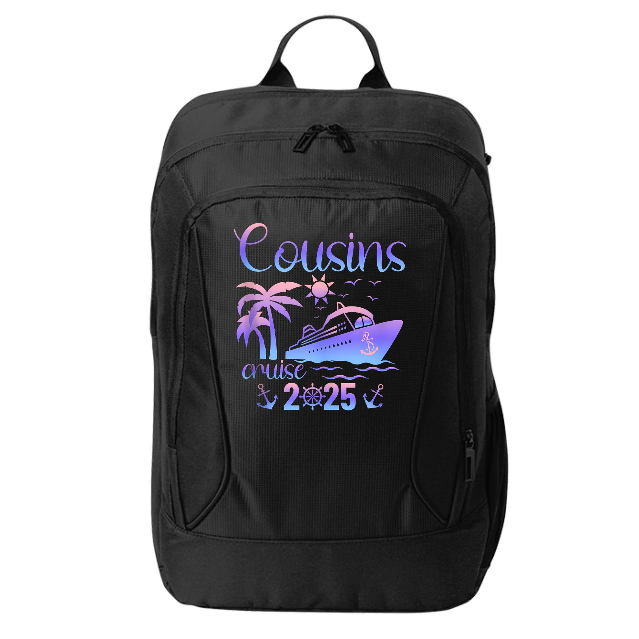 Cousins Cruise Ship Matching Cousins Trip 2025 Vacation Tank Top City Backpack