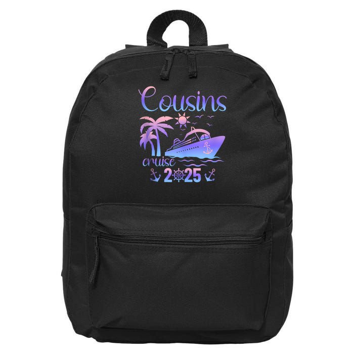 Cousins Cruise Ship Matching Cousins Trip 2025 Vacation Tank Top 16 in Basic Backpack