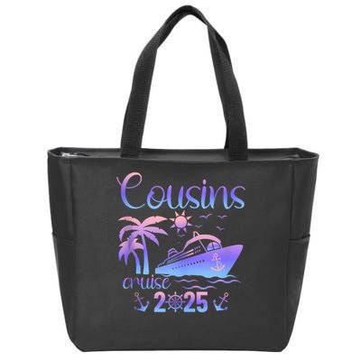Cousins Cruise Ship Matching Cousins Trip 2025 Vacation Tank Top Zip Tote Bag