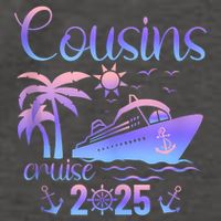 Cousins Cruise Ship Matching Cousins Trip 2025 Vacation Tank Top Vector Backpack