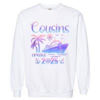 Cousins Cruise Ship Matching Cousins Trip 2025 Vacation Tank Top Garment-Dyed Sweatshirt