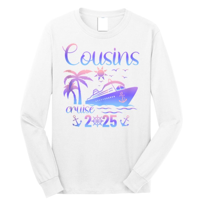 Cousins Cruise Ship Matching Cousins Trip 2025 Vacation Tank Top Long Sleeve Shirt