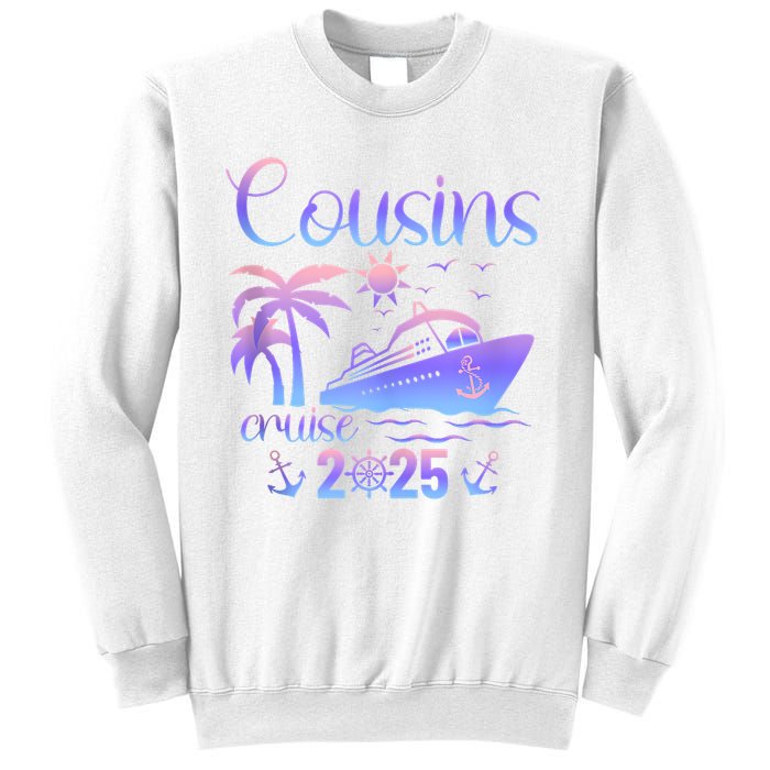Cousins Cruise Ship Matching Cousins Trip 2025 Vacation Tank Top Sweatshirt