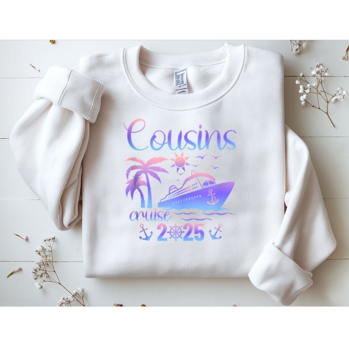 Cousins Cruise Ship Matching Cousins Trip 2025 Vacation Tank Top Sweatshirt