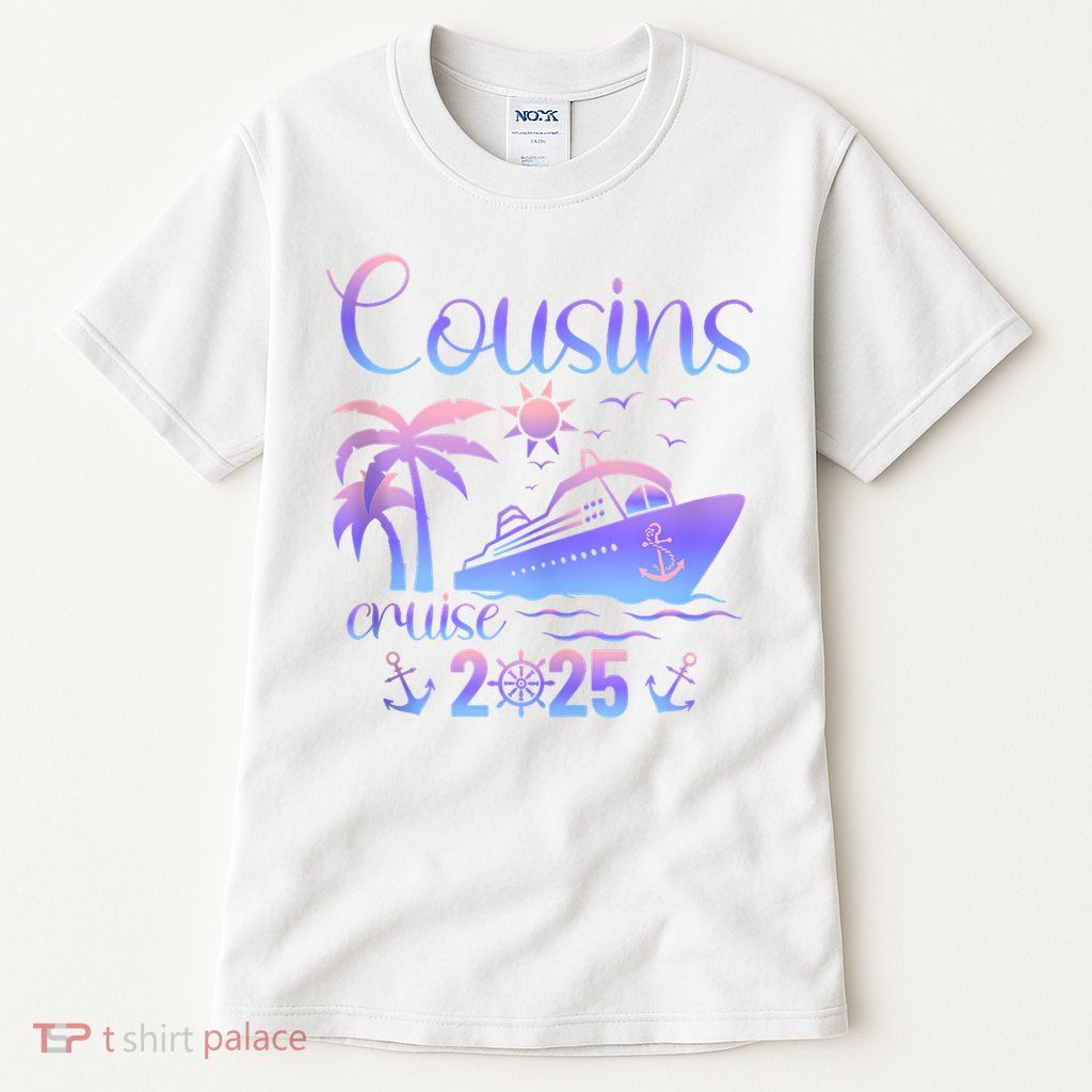 Cousins Cruise Ship Matching Cousins Trip 2025 Vacation Tank Top Tall T-Shirt
