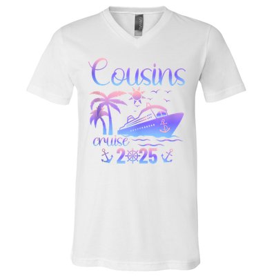 Cousins Cruise Ship Matching Cousins Trip 2025 Vacation Tank Top V-Neck T-Shirt