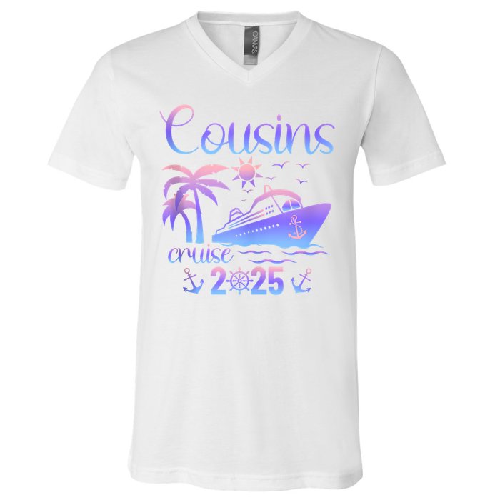 Cousins Cruise Ship Matching Cousins Trip 2025 Vacation Tank Top V-Neck T-Shirt