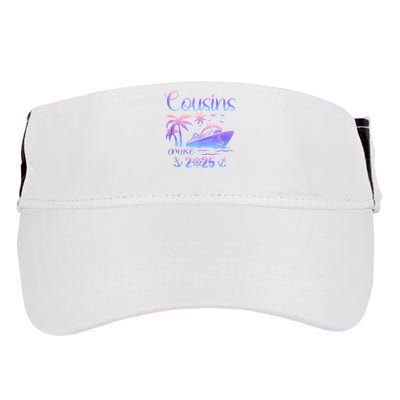 Cousins Cruise Ship Matching Cousins Trip 2025 Vacation Tank Top Adult Drive Performance Visor