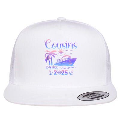 Cousins Cruise Ship Matching Cousins Trip 2025 Vacation Tank Top Flat Bill Trucker Hat