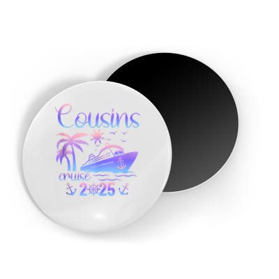 Cousins Cruise Ship Matching Cousins Trip 2025 Vacation Tank Top Magnet