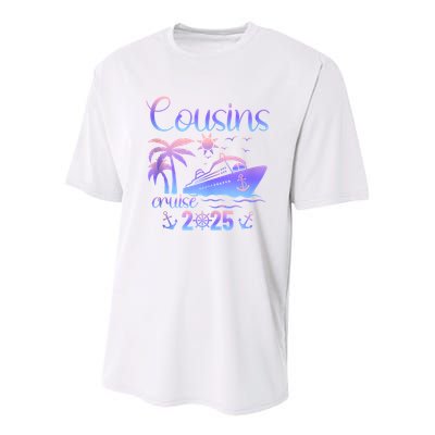 Cousins Cruise Ship Matching Cousins Trip 2025 Vacation Tank Top Youth Performance Sprint T-Shirt