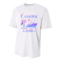 Cousins Cruise Ship Matching Cousins Trip 2025 Vacation Tank Top Youth Performance Sprint T-Shirt