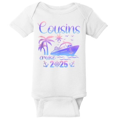 Cousins Cruise Ship Matching Cousins Trip 2025 Vacation Tank Top Baby Bodysuit