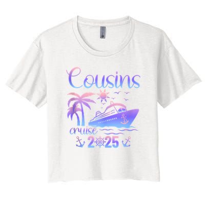 Cousins Cruise Ship Matching Cousins Trip 2025 Vacation Tank Top Crop Top
