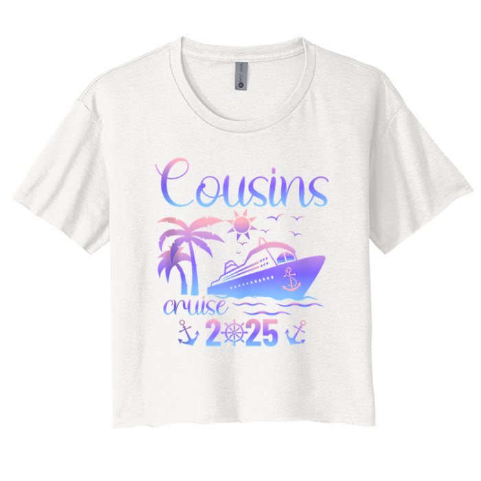 Cousins Cruise Ship Matching Cousins Trip 2025 Vacation Tank Top Crop Top
