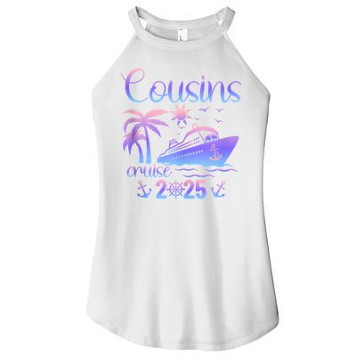 Cousins Cruise Ship Matching Cousins Trip 2025 Vacation Tank Top Women's Perfect Tri Rocker Tank