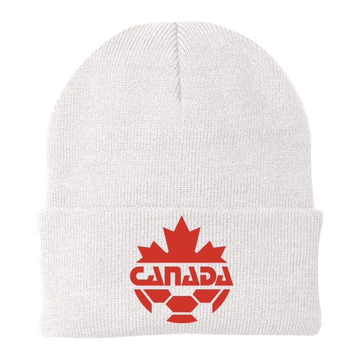 Cool Canada Soccer Jersey Logo Knit Cap Winter Beanie