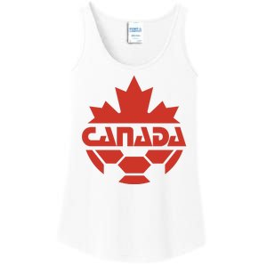 Cool Canada Soccer Jersey Logo Ladies Essential Tank