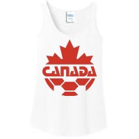 Cool Canada Soccer Jersey Logo Ladies Essential Tank