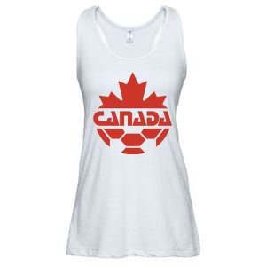 Cool Canada Soccer Jersey Logo Ladies Essential Flowy Tank