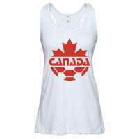 Cool Canada Soccer Jersey Logo Ladies Essential Flowy Tank