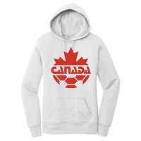 Cool Canada Soccer Jersey Logo Women's Pullover Hoodie