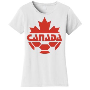 Cool Canada Soccer Jersey Logo Women's T-Shirt