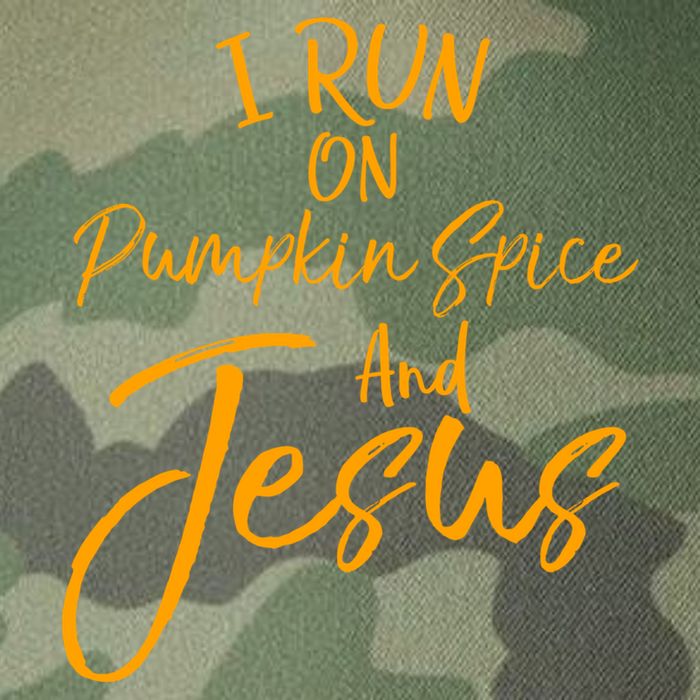 Cute Christian Saying I Run On Pumpkin Spice And Jesus Cute Gift Legacy Tie Dye Trucker Hat