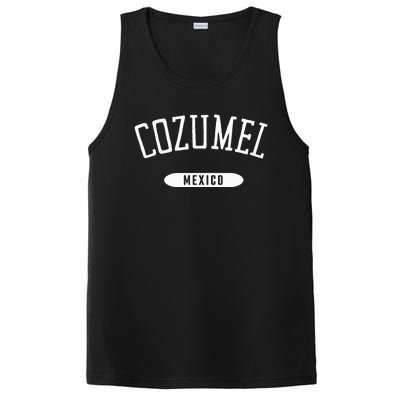 Cozumel Classic Style Cozumel Mexico PosiCharge Competitor Tank