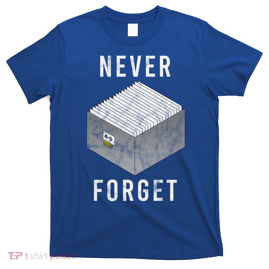 Card Catalog School Library School Librarian Gift T-Shirt