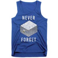 Card Catalog School Library School Librarian Gift Tank Top