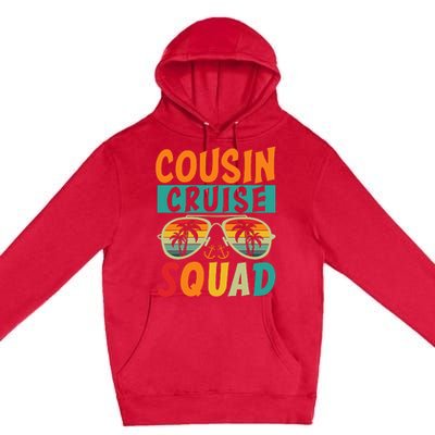 Cousin Cruise Squad 2025 Cruise Ship Party Group Vacation Premium Pullover Hoodie