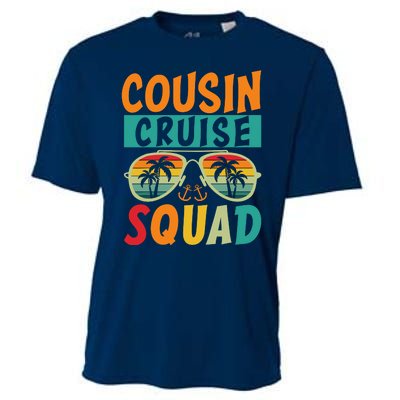 Cousin Cruise Squad 2025 Cruise Ship Party Group Vacation Cooling Performance Crew T-Shirt