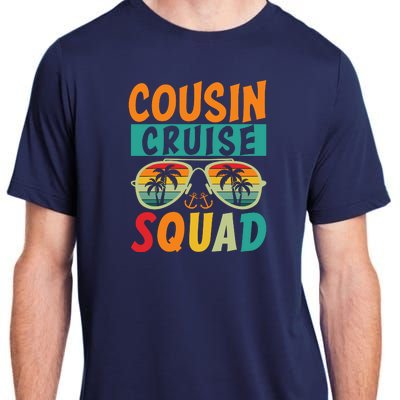 Cousin Cruise Squad 2025 Cruise Ship Party Group Vacation Adult ChromaSoft Performance T-Shirt