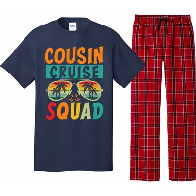 Cousin Cruise Squad 2025 Cruise Ship Party Group Vacation Pajama Set