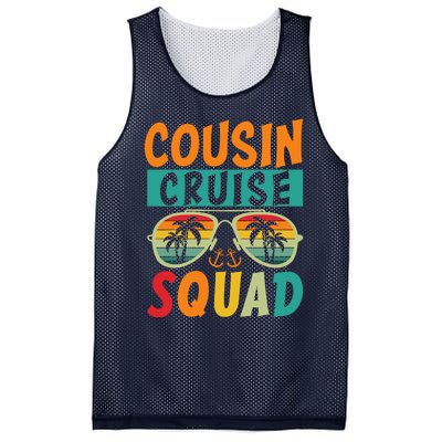 Cousin Cruise Squad 2025 Cruise Ship Party Group Vacation Mesh Reversible Basketball Jersey Tank