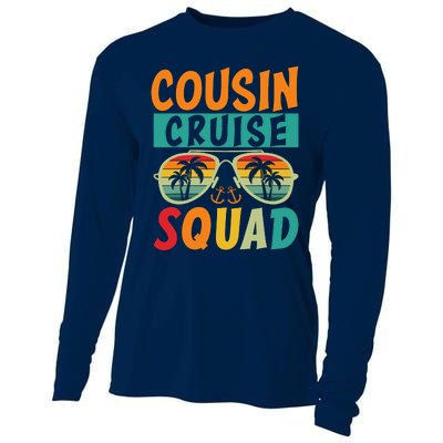 Cousin Cruise Squad 2025 Cruise Ship Party Group Vacation Cooling Performance Long Sleeve Crew