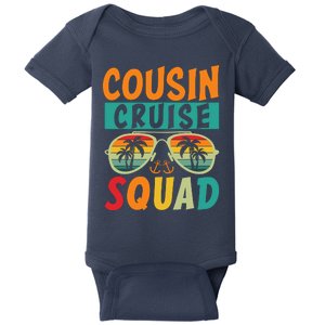 Cousin Cruise Squad 2025 Cruise Ship Party Group Vacation Baby Bodysuit