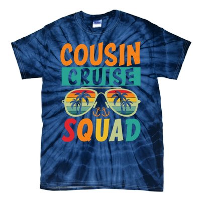 Cousin Cruise Squad 2025 Cruise Ship Party Group Vacation Tie-Dye T-Shirt