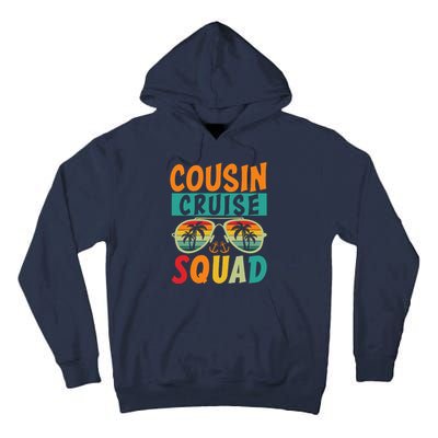 Cousin Cruise Squad 2025 Cruise Ship Party Group Vacation Tall Hoodie